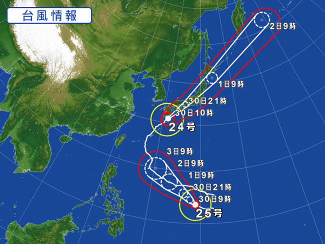 台風一過後は冬の掛け布団の準備を